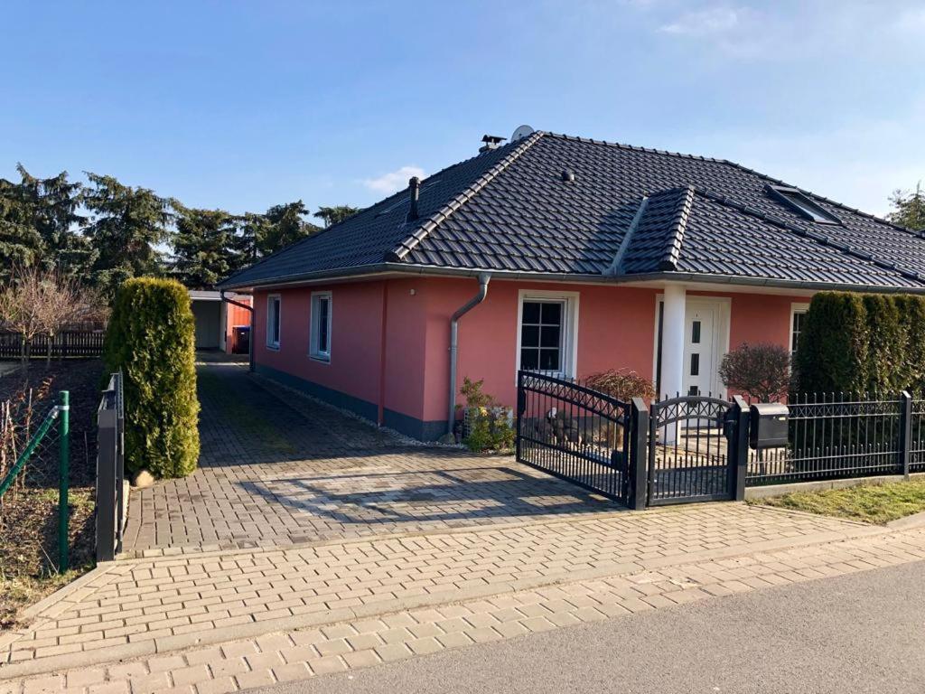 Seeliebe Mit Sauna Und Nur 50 Mtr. Bis Zum Strand Senftenberg Bagian luar foto