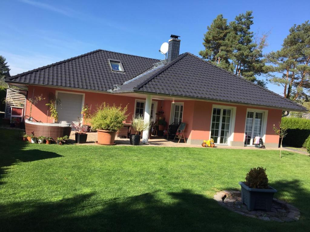 Seeliebe Mit Sauna Und Nur 50 Mtr. Bis Zum Strand Senftenberg Bagian luar foto