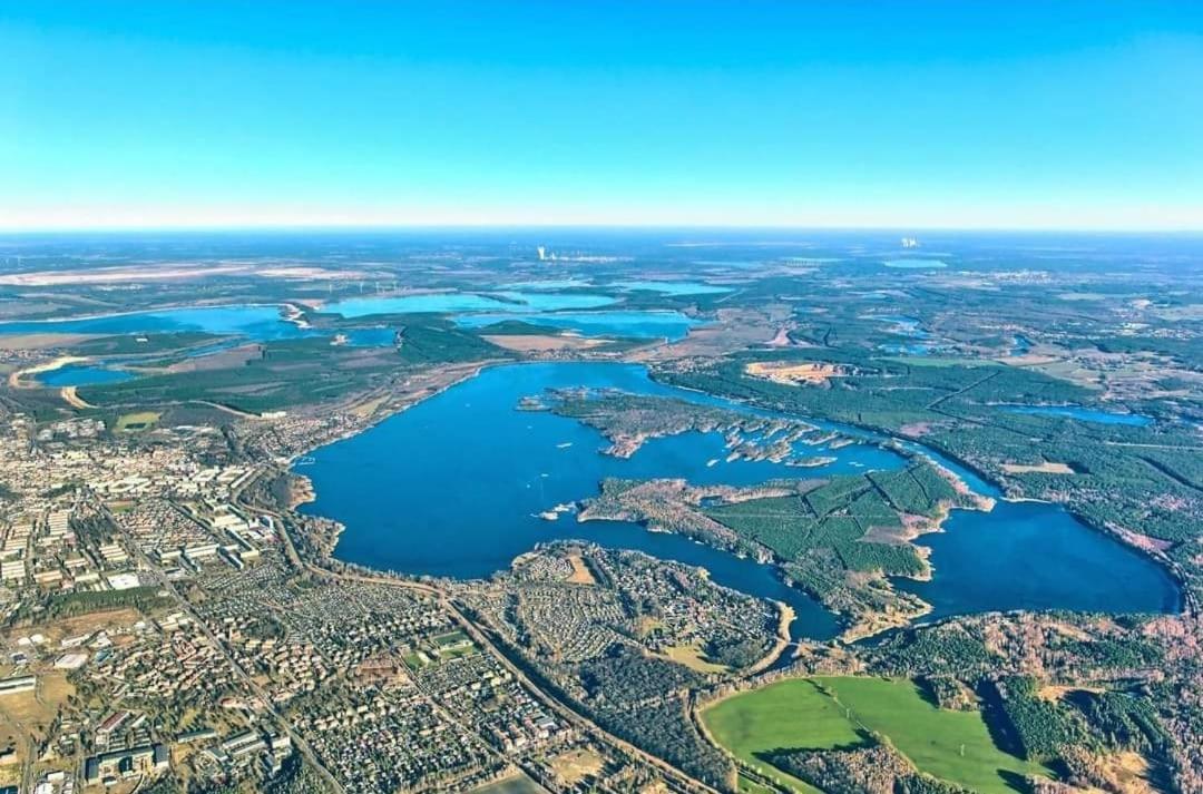 Seeliebe Mit Sauna Und Nur 50 Mtr. Bis Zum Strand Senftenberg Bagian luar foto