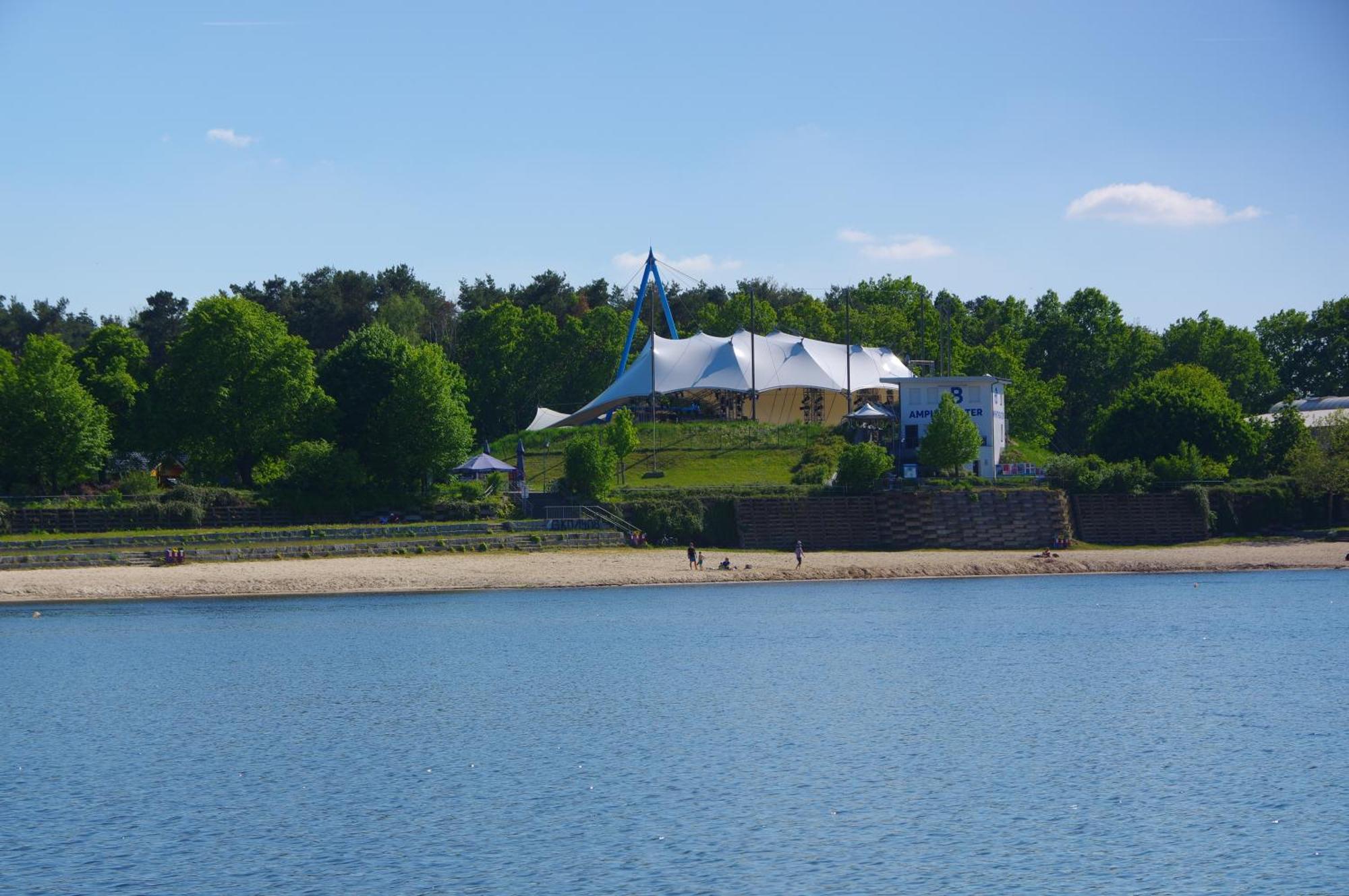 Seeliebe Mit Sauna Und Nur 50 Mtr. Bis Zum Strand Senftenberg Bagian luar foto