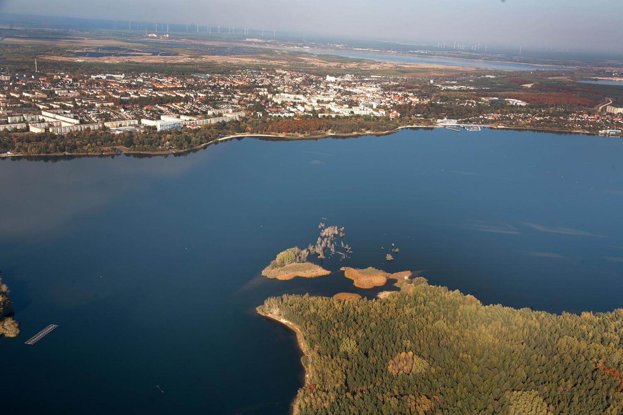 Seeliebe Mit Sauna Und Nur 50 Mtr. Bis Zum Strand Senftenberg Bagian luar foto